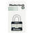 Master Lock 1-5/16 in. H x 1 in. W x 1-3/4 in. L Laminated Steel 4-Pin Cylinder Padlock 6 pk Key