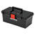 Craftsman 16 in. Plastic Classic Tool Box 6.4 in. H Black