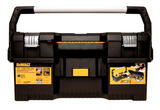 DeWalt 11 in. W x 8 in. H 12 in. Tool Box Resin Black