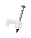 Gardner Bender 3/16 in. W Plastic Insulated Wire Staple 100 pk