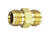 Tru-Flate Brass Ball-End Adapter 1/4 in. Male 1 1 pc