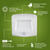 Mr. Beams Motion-Sensing Battery Powered LED White Stair Light