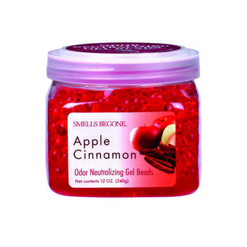 Smells Begone Apple Cinnamon Scent Odor Absorber 12 oz Gel