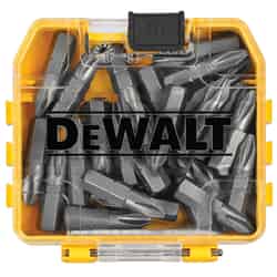 DeWalt #2 in. x 1 in. L Screwdriver Bit Heat-Treated Steel 1/4 in. 25 pc. Phillips
