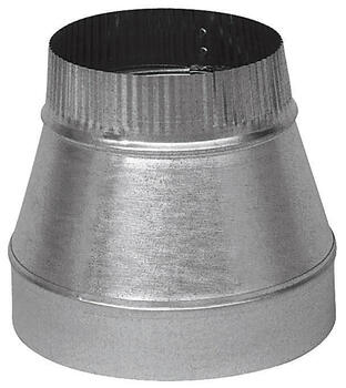 Imperial 10 in. Dia. x 8 in. Dia. Galvanized Steel Stove Pipe Reducer