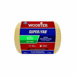 Wooster Super/Fab Fabric 3/4 in. x 4 in. W For Rough to Semi-Rough Surfaces 1 pk Paint Roller Co