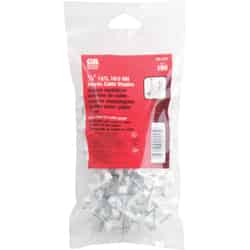 Gardner Bender 3/4 in. W Plastic Cable Staple Insulated 100 pk