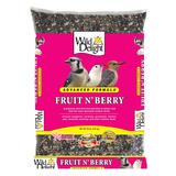 Wild Delight Fruit N Berry Assorted Species Wild Bird Food Sunflower Seeds 20 lb.