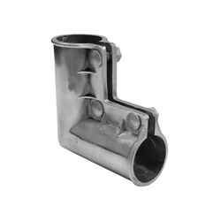 YardGard 1.63 in. L Galvanized Aluminum Gate Ell 1 pk
