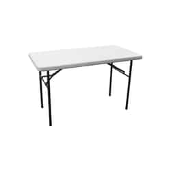 Living Accents 29-1/4 in. H x 48 in. L x 24 in. W Rectangular Folding Table