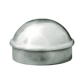 YardGard 2.44 in. L Aluminum Chain Link Round Cap 90 pk