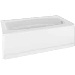 Delta Bathing System Classic 18 in. H x 60 in. W x 32 in. L White Acrylic Right Hand Rectangula