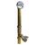 Keeney 1-1/2 in. Dia. Brass Triplever Bath Drain