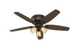 Hunter Fan Builder Low Profile 5 blade Indoor New Bronze Ceiling Fan