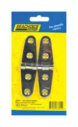 Seachoice 4 in. L x 1 in. W Strap Hinges 2 pc. Stainless Steel