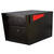 Mail Boss Galvanized Steel Classic Black Lockable Mailbox 10-3/4 in. W x 21 in. L x 11-1/4 in.