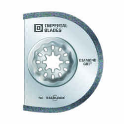 Imperial Blades Starlock 3 in. Dia. Diamond Grit Segmented Oscillating Saw Blade 1 pk