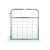 Tarter 50 in. H x 1.75 in. W Galvanized Steel Wire Filled Gate