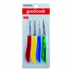 Good Cook Assorted Colors Paring Knife