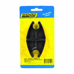 Seachoice Black Rubber 2 in. L x 1-5/8 in. W 2 pc. Storage Clips