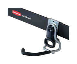 Rubbermaid FastTrack 7.5 in. H x 6.6 in. L x 3.1 in. W Vertical Bike Rack Steel