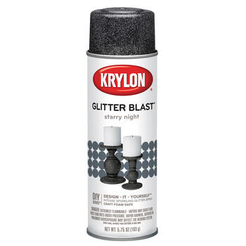 Krylon Starry Night Glitter Blast Spray Paint 5.75 oz