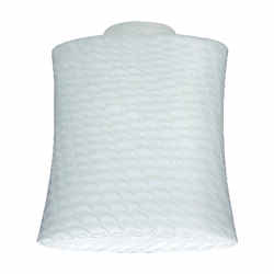 Westinghouse Slightly Flared White Glass Fan/Fixture Shade 1