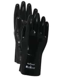 Handmaster Men's Indoor/Outdoor Neoprene Gauntlet Gloves Black One Size Fits All
