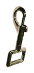 Baron 1 in. Dia. x 3-1/4 in. L Nickel-Plated Steel Bolt Snap 40 lb.