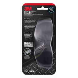 3M SecureFit Anti-Fog Safety Glasses Black/Green 1 pc. Gray