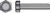 HILLMAN 5/16 in. Dia. x 3 in. L Zinc Plated Steel Hex Tap Bolt 100 box