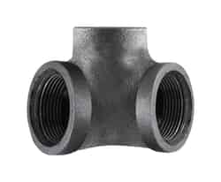 Pipe Decor 1/2 in. FPT 1/2 in. Dia. x 2-1/4 in. L FPT Malleable Iron Side Outlet Elbow No