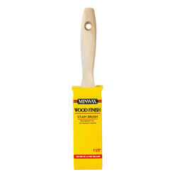 Minwax Wood Finish 1-1/2 in. W Flat Stain Brush Black China Bristle