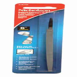 Nicholson 6 in. L High Carbon Steel Single Cut Extra Slim Taper File 1 pc