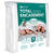 JT Eaton Lock Up Twin Stretch-Knit Polyester Box Spring Cover