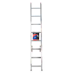 Werner 16 ft. H X 16 in. W Aluminum Extension Ladder Type III 200 lb