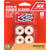 Ace Rubber Round Slider for Hardwood Floors Brown Round 1 in. W 8 pk