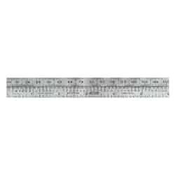 General Tools 6 in. L x 3/4 in. W Stainless Steel Precision Pocket Rule