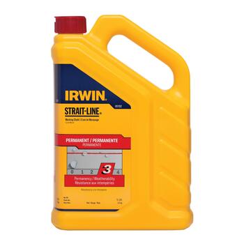 Irwin Strait-Line 5 lb. Permanent Marking Chalk Red