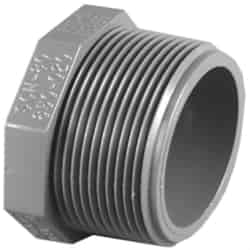 Charlotte Pipe Schedule 80 1 in. MPT x 1 in. Dia. MPT PVC Threaded Plug