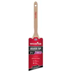 Wooster Silver Tip 2-1/2 in. W Polyester Blend Paint Brush Semi-Oval