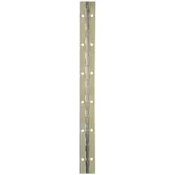 Ace 1 in. W x 12 in. L Nickel Steel Continuous Hinge 1