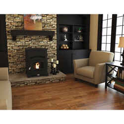 US Stove  EPA Certified 2220 sq. ft. Wood Pellet  Stove  120 lb. capacity Hopper 