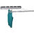 Household Essentials 6.5 L Silver Polyester Retractable Clothesline