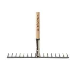 Truper Tru Pro 60.8 in. L x 18 in. W Steel Hoe/Rake