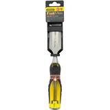 Stanley FatMax Thru-Tang 9 in. L x 1-1/4 W Steel Yellow 1 pc. Wood Chisel