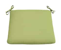 Casual Cushion Gray/Lime Seating Cushion 2 in. H x 18 in. L x 19 in. W Polyester
