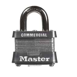 Master Lock 1-5/16 in. H x 1-5/8 in. W x 1-9/16 in. L Laminated Steel Padlock 1 pk Keyed Alike 4-