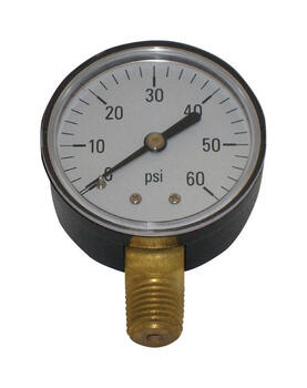 Ace Pool Pressure Gauge 1/4 in. H