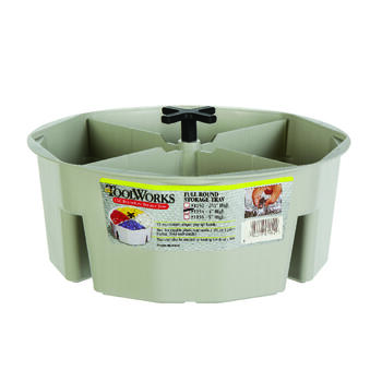 CLC Work Gear 10.5 in. W x 4 in. H 10.5 in. Bucket Tray Black Plastic